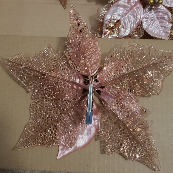 Artificial Poinsettia (Christmas Decor) - Picture 2 of 3